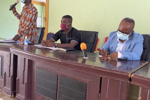 INAUGURATION OF AREA COUNCIL  AND UNIT COMMITEE MEMBERS AT ADU DARKO COMMUNITY CENTRE, JACOBU