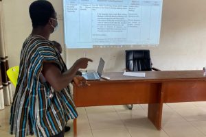 MANAGEMENT OF AMANSIE CENTRAL HELD MEETING AT THE DISTRICT ASSEMBLY HALL