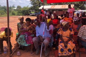 ACDA DISBURSES FUNDS TO THE DISABLED PEOPLE (PWDs) ON 30TH MAY, 2022 AT THE ASSEMBLY FORE COURT.