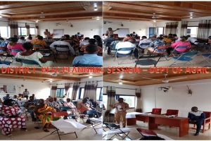 THE DISTRICT RELC PLANNING SESSION OF AGRIC HELD A WORKSHOP ON 6TH SEPTEMBER, 2022 AT ASSEMBLY CONFERENCE HALL