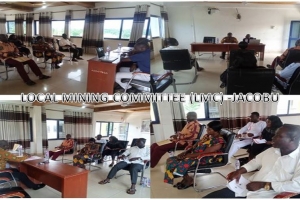 THE LOCAL MINING COMMITTEE MEET AT ASSEMBLY CONFERENCE HALL ON 1ST SEPTEMBER, 2022
