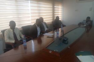 THE MANAGEMENT OF AMANSIE CENTRAL DISTRICT ASSEMBLY HELD A MEETING WITH THE EXTERNAL AUDITORS ON 8TH FEBRUARY, 2023.