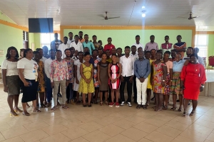 THE NATIONAL SERVICE PERSONNELS OF AMANSIE CENTRAL DISTRICT ELECTED THEIR LEADERS FOR THE 2022/2023 ON 16TH FEBRUARY, 2023.