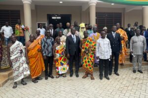 THE INAUGURATION OF JACOBU JUDICIAL SERVICE COURT ON MONDAY 27TH MARCH, 2023 AT DISTRICT ASSEMBLY FORE COURT.