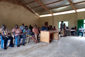 THE DCE OF AMANSIE CENTRAL AND HIS ENTOURAGE VISITED THIS COMMUNITY ON 24TH MAY, 2022