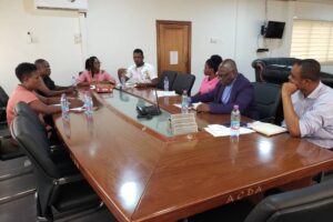 THE GHANA’S AIDS COMMISSION COMMITTEE IN ACDA HELD A MEETING ON THURSDAY 4TH MAY, 2023.