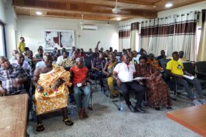 THE WORKS DEPARTMENT OF ACDA ORGANISED SITE MEETINGS WITH THE CONTRACTORS IN THE DISTRICT ON FRIDAY 5TH MAY, 2023.