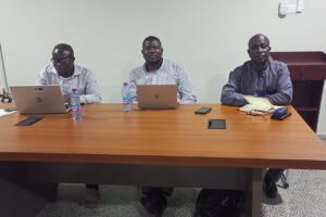 THE PERFORMANCE CONTRACT VERIFICATION TEAM FROM LGSS, ACCRA CAME TO ACDA ON 8TH MAY, 2023.