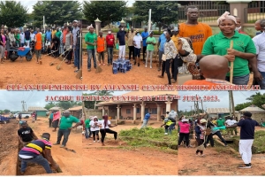 THE ACDA ORGANISED A CLEAN-UP EXERCISE ON 7TH JULY, 2023 AT JACOBU BUSINESS CENTER.