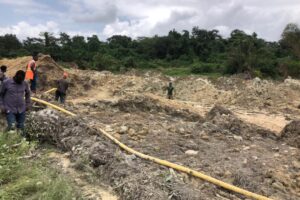 THE DEPARTMENT OF NADMO ORGANISED A RECLAMATION OF LAND EDUCATION FOR THE NKODUASE COMMUNITY IN ACDA ON 2ND AUGUST, 2023.
