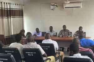 THE MANAGEMENT OF ACDA MET WITH TIMBER CONTRACTORS ON THE 22ND AUGUST, 2023 AT THE ASSEMBLY’S CONFERENCE HALL.