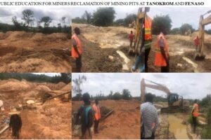 THE NADMO ORGANISED A RECLAMATION OF LAND EDUCATION FOR THESE COMMUNITIES IN ACDA ON 2ND JUNE, 2023.