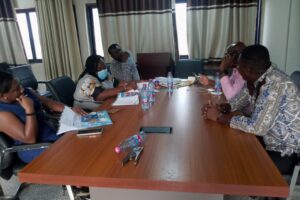 THE PERFORMANCE MONITORING TEAM FROM ARCC CAME TO AMANSIE CENTRAL DISTRICT ASSEMBLY ON TUESDAY 13TH FEBRUARY, 2024 AT ASSEMBLY CONFERENCE HALL.