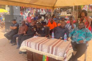 THE ACDA MANAGEMENT HELD A MEETING WITH GPRTU EXECUTIVES IN JACOBU ON THE 14TH DECEMBER, 2023 AT JACOBU MARKET/ LORRY PARK STATION.