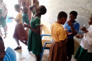 SCHOOL DEWORMING EXERCISE BY AMANSIE CENTRAL HEALTH DEPARTMENT FROM 20TH TO 24TH NOVEMBER, 2023.