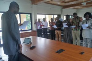 THE INAUGURATION OF THE DISTRICT HEALTH COMMITTEE ON 26TH JUNE, 2024 AT ASSEMBLY HALL