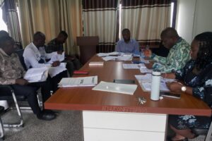 THE AUDIT COMMITTE IN AMANSIE CENTRAL DISTRICT ASSEMBLY MET ON 30TH JULY, 2024.