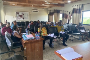 THE SPATIAL PLANNING COMMITTEE IN AMANSIE CENTRAL DISTRICT ASSEMBLY HELD A MEETING ON 14TH MAY, 2024 AT THE CONFERENCE HALL.