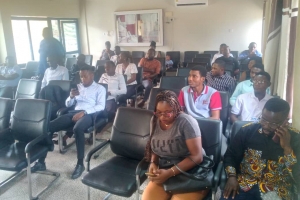 THE MINISTRY OF FINANCE OFFICERS VISITED AMANSIE CENTRAL DISTRICT ASSEMBLY ON 6TH MAY, 2024 AT THE ASSEMBLY’S CONFERENCE HALL.