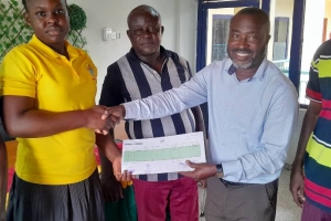 THE RECORDS MANAGEMENT UNIT IN AMANSIE CENTRAL DISTRICT ASSEMBLY HELD A MARRIAGE CEREMONY ON 26TH JULY 2024 AT ASSEMBLY’S CONFERENCE HALL.