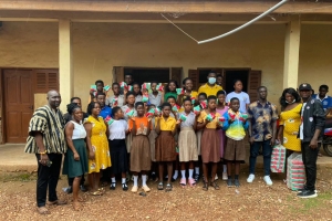 THE NASPA AT AMANSIE CENTRAL DISTRICT ORGANISED A SEMINAR ON TEENAGE PREGNANCY (PAD THE GIRL CHILD) ON THE 17TH OF OCTOBER, 2024.
