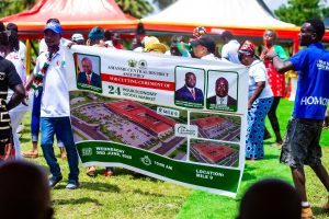 SOD CUTTING CEREMONY OF 24 HOUR ECONOMY MODEL MARKET